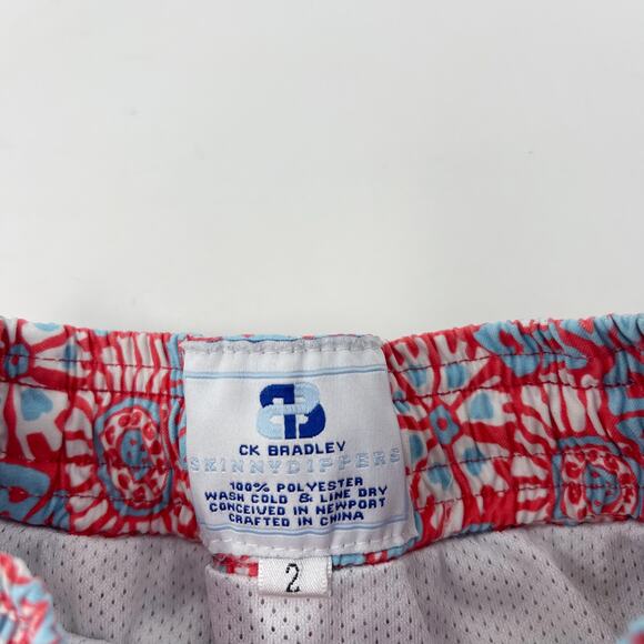 Boys Size 2-3T Bundle of Swim Trunks CK Bradley Paisley Red Snapper Rock Penguin - Picture 9 of 16
